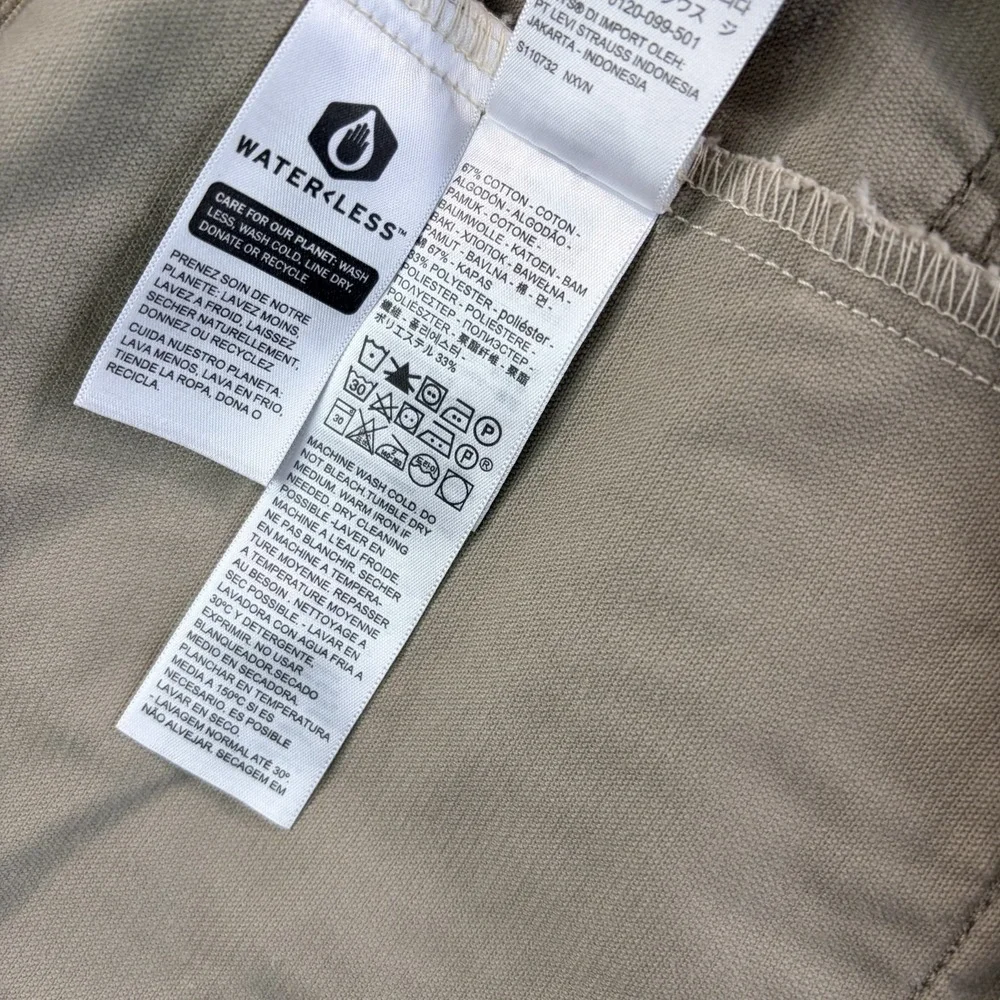 Levis The Trucker Western Corduroy Jacket in Sand Standard Fit Men 3XL NWT